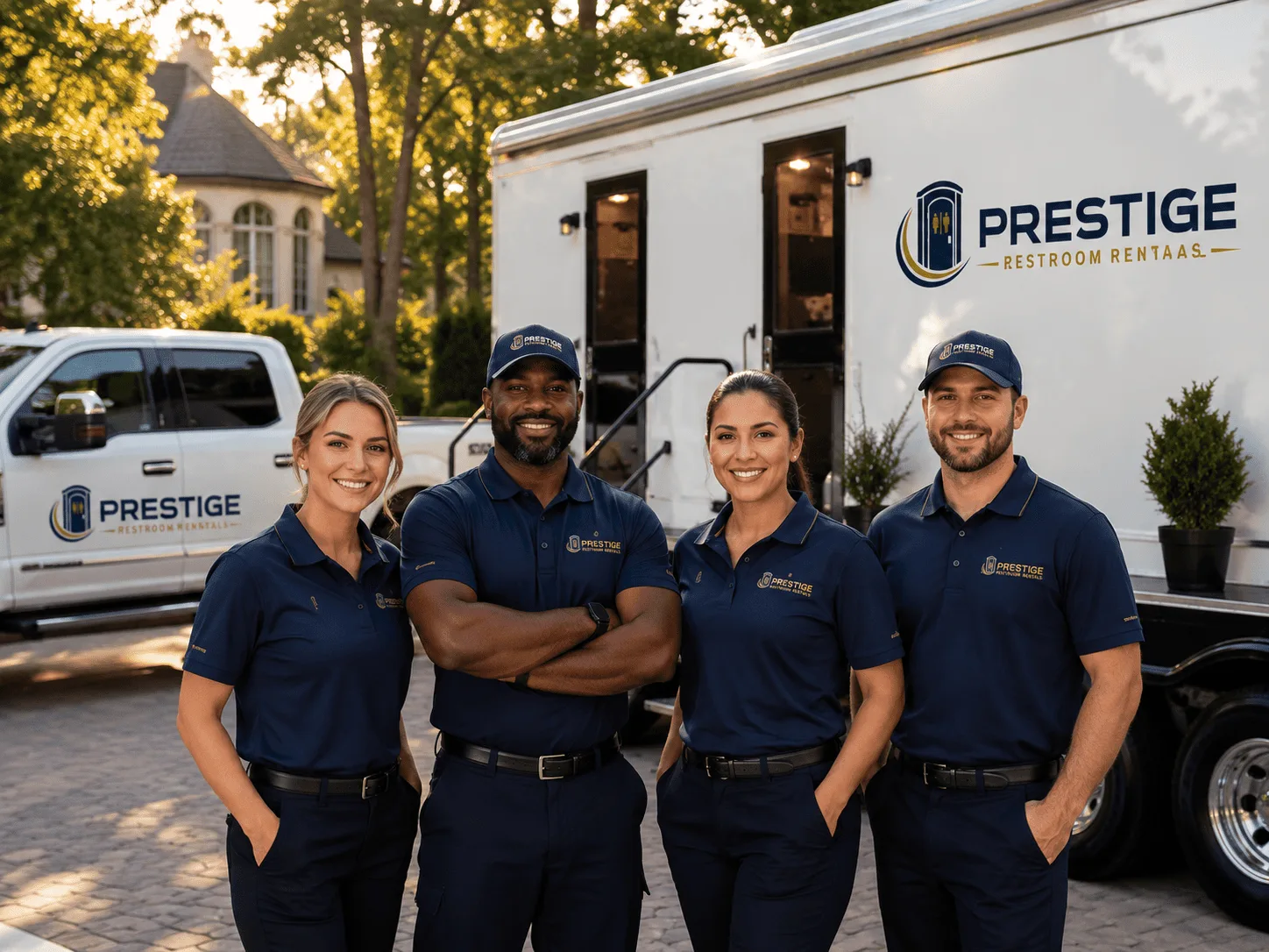 Trusted Luxury Portable Restrooms company in Brady, NE